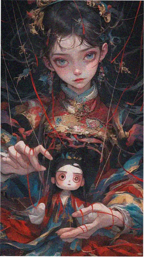 纸月亮 文艺爱情电影海报